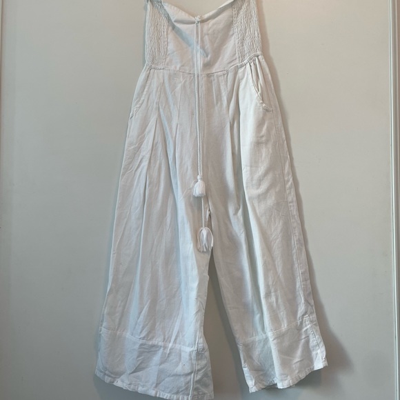 TREE OF LIFE | STRAPLESS CULOTTE JUMPSUIT - Picture 2 of 6